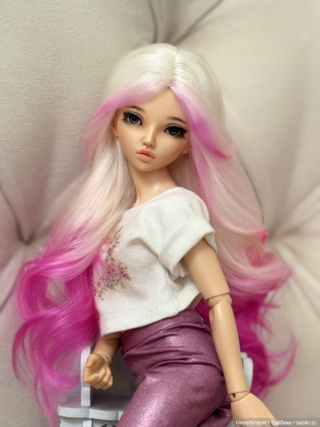 Парики 7’’-8’’ для msd — Парики для BJD (фото 2)