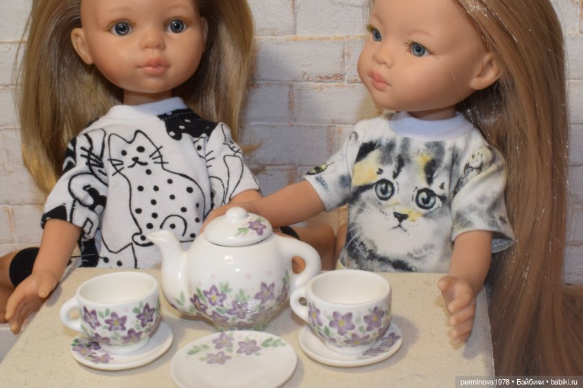 Чайный сервиз"Цеточная полянка" (фото 6)