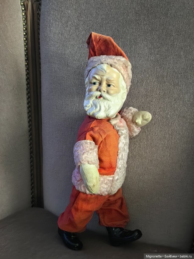Антикварный Санта-Клаус — Антикварные куклы (фото 9)