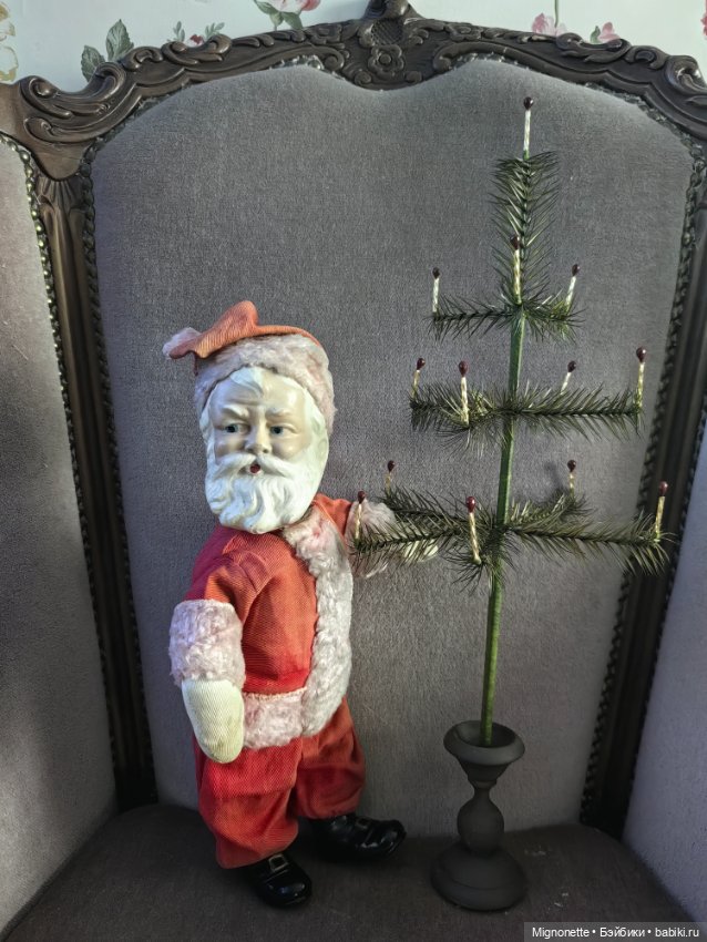 Антикварный Санта-Клаус — Антикварные куклы (фото 3)