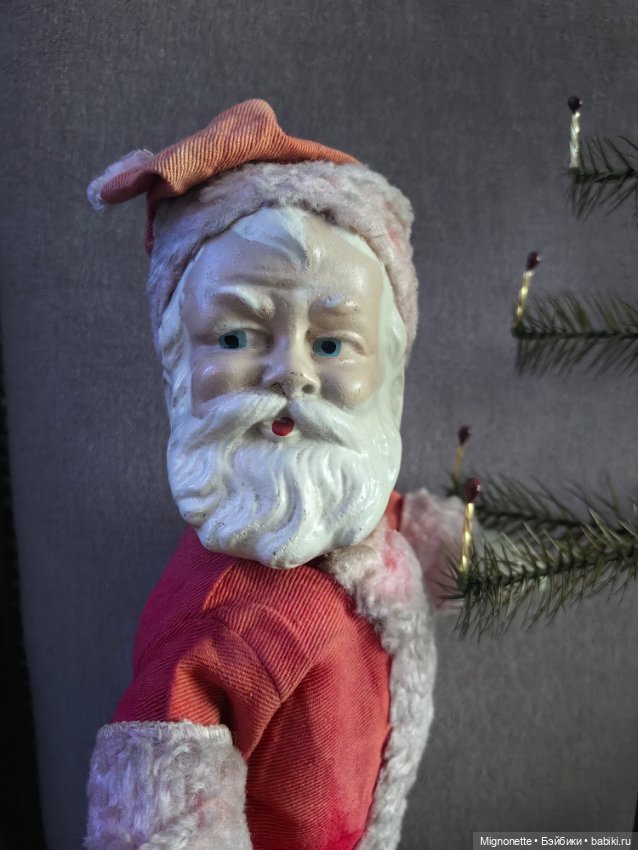 Антикварный Санта-Клаус — Антикварные куклы (фото 4)