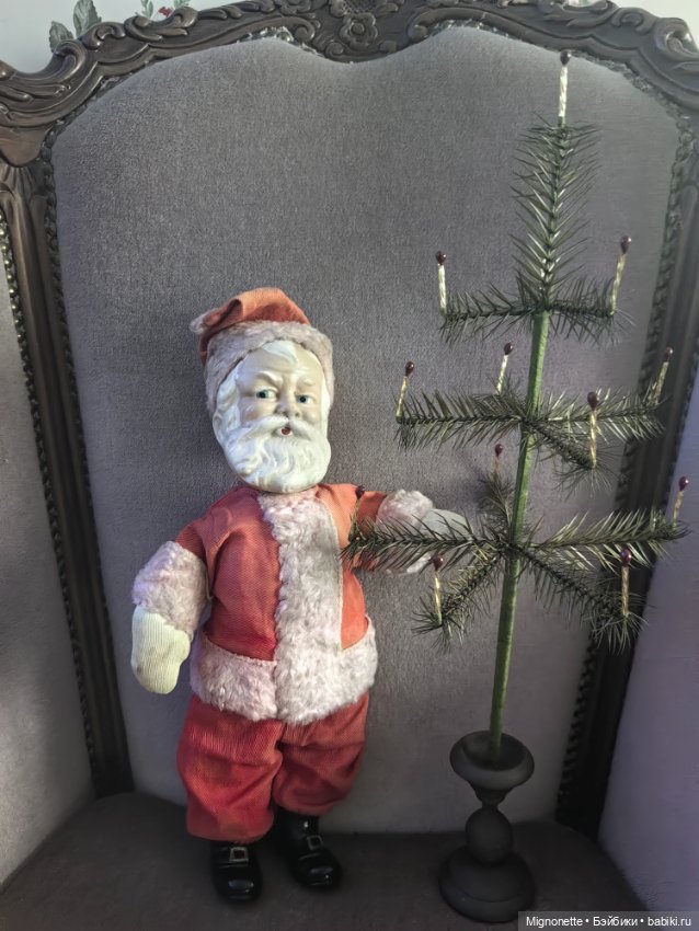 Антикварный Санта-Клаус — Антикварные куклы (фото 2)