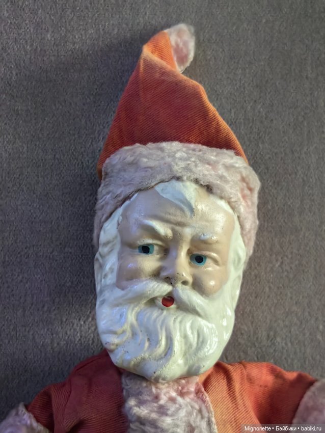 Антикварный Санта-Клаус — Антикварные куклы (фото 7)