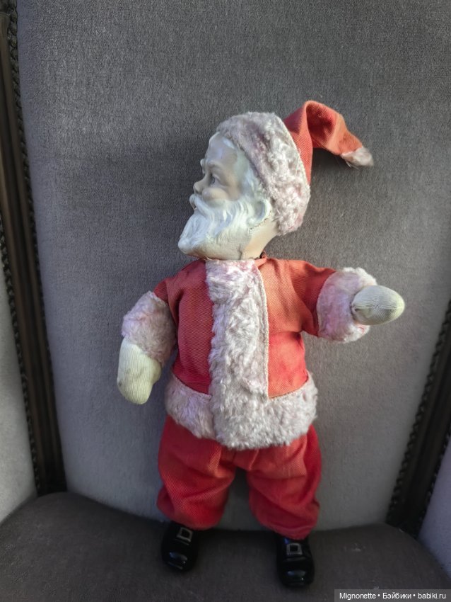 Антикварный Санта-Клаус — Антикварные куклы (фото 10)