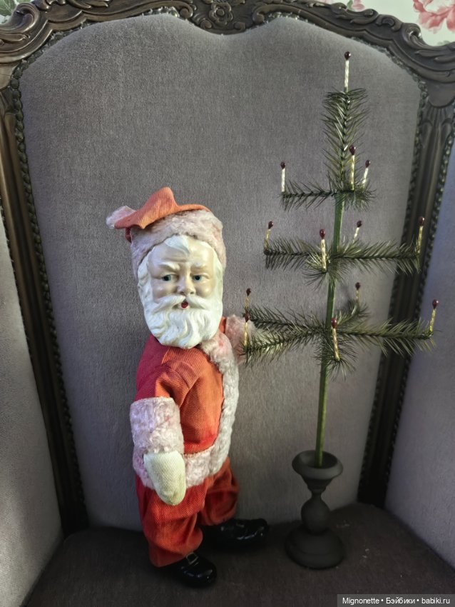 Антикварный Санта-Клаус — Антикварные куклы