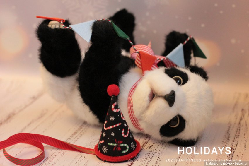 Панда малыш — Авторские игрушки (фото 4)