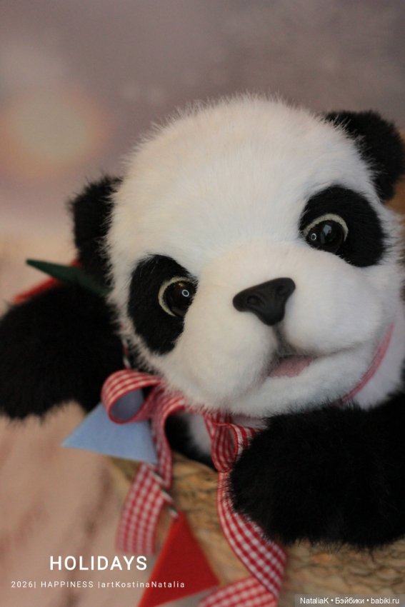Панда малыш — Авторские игрушки (фото 6)