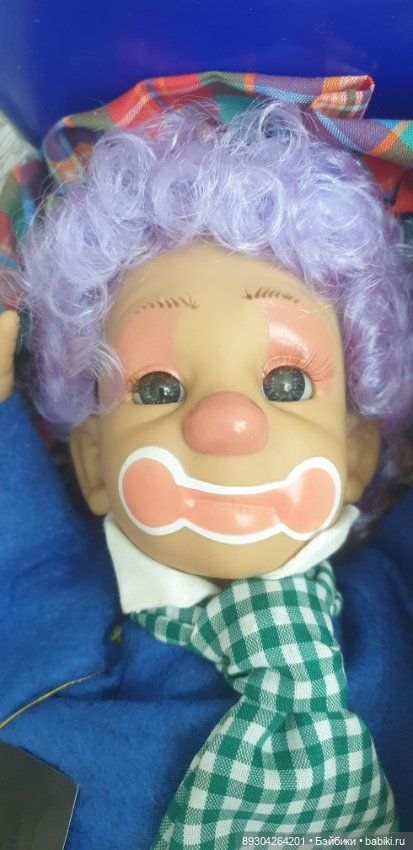 Клоун 🤡 D'Anton jos — Винтажные куклы и игрушки детства