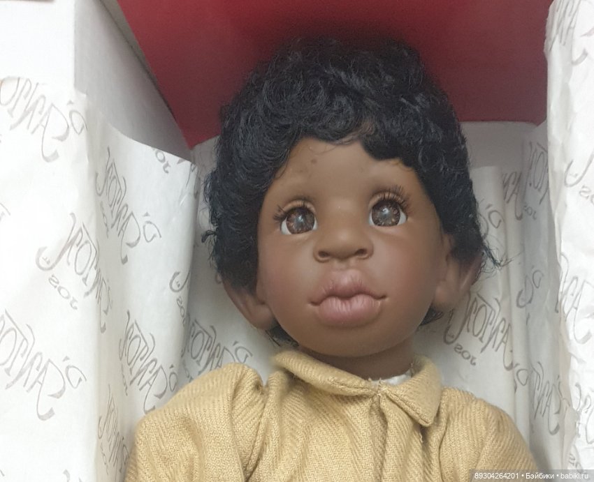 Негритёнок D'Anton jos — Винтажные куклы и игрушки детства