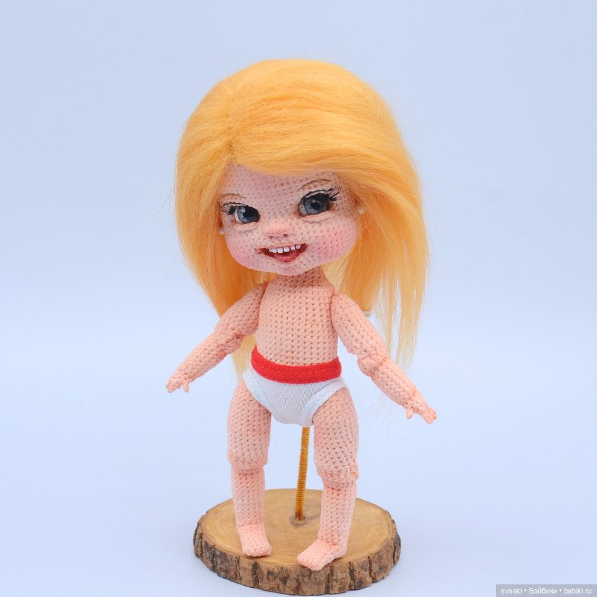 Коллекционная интерьерная кукла "Рождественская Елочка" (фото 6)