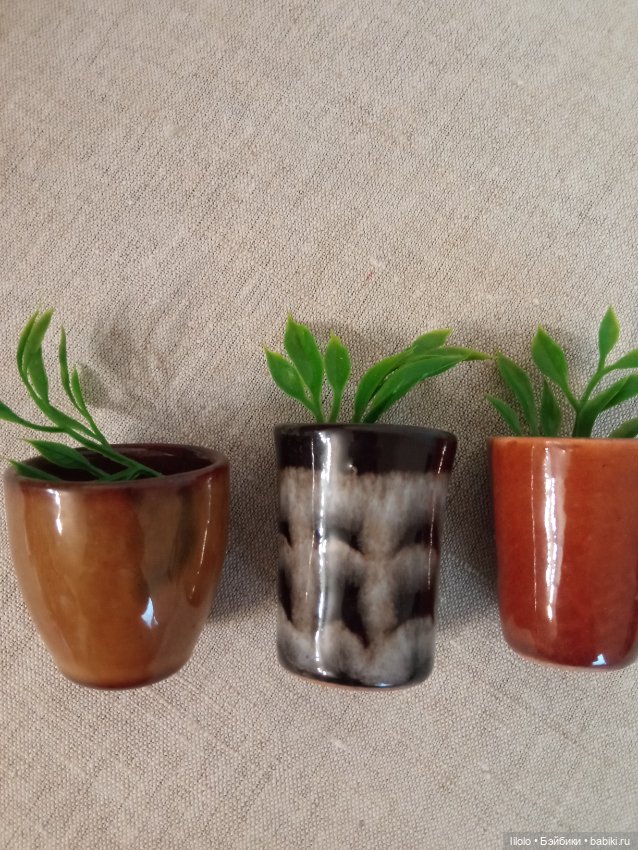 Кашпо для кукольного интерьера (фото 2)