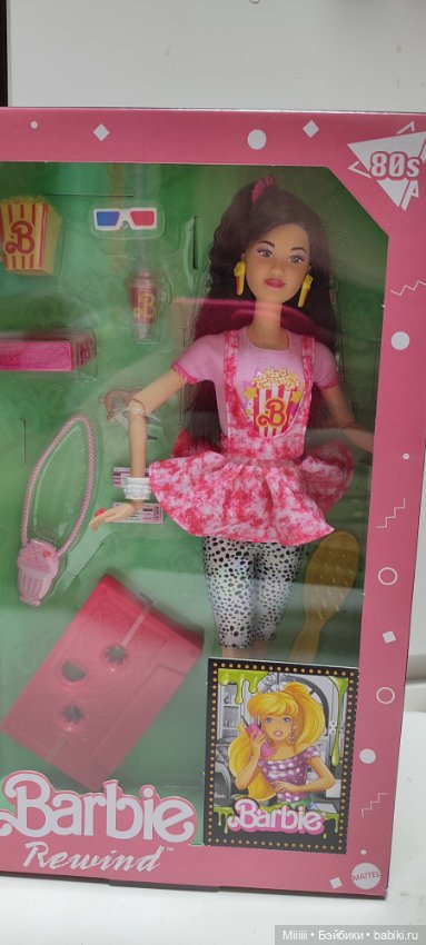 Барби Barbie Rewind 80s Mattel (фото 8)