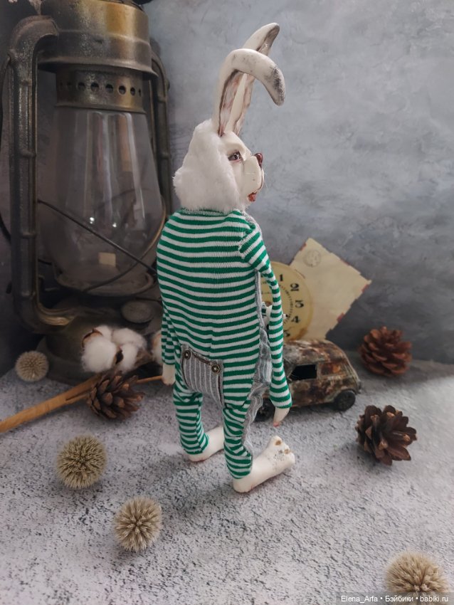 Зайка — Авторские игрушки (фото 6)