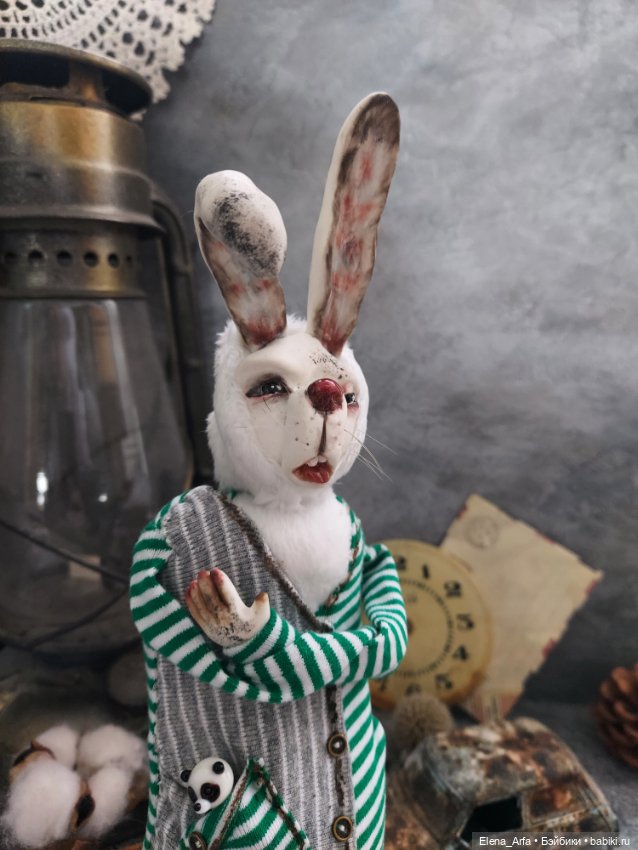 Зайка — Авторские игрушки (фото 4)