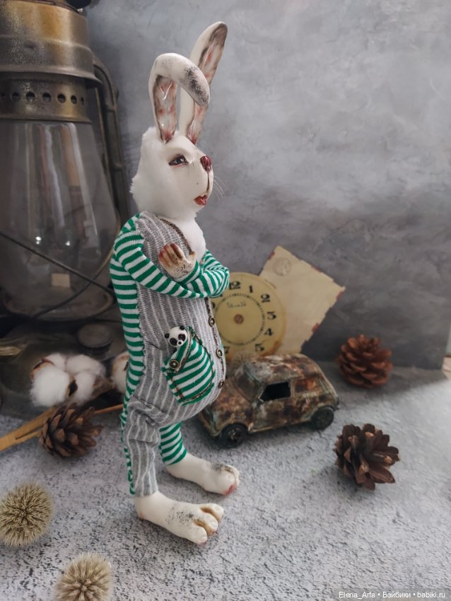 Зайка — Авторские игрушки (фото 5)