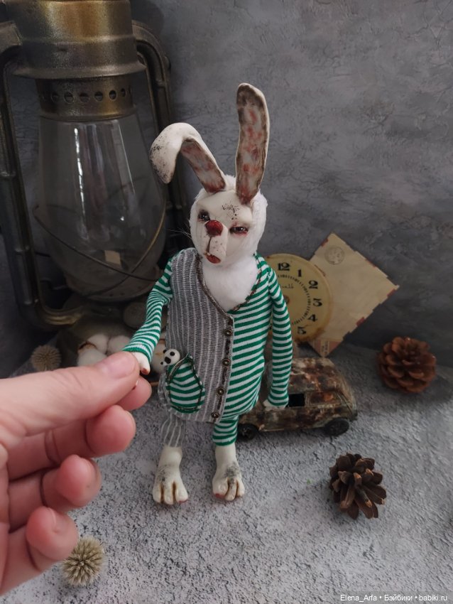 Зайка — Авторские игрушки