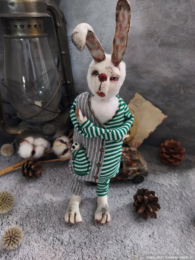 Зайка — Авторские игрушки (фото 2)