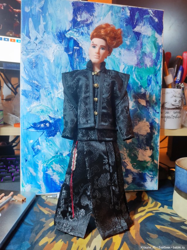 Аутфит мужской в китайском стиле 1/6 (фото 7)