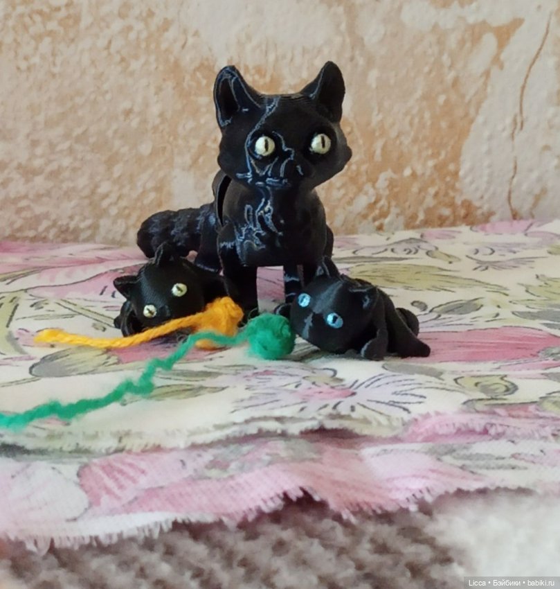 Котик 3 д печать — Игрушки для детей (фото 2)