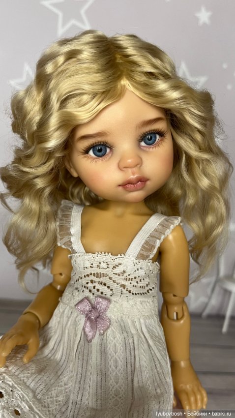 Парик натуральный 8/9 для Паола Рейна и аналогичных кукол , ростом 33см