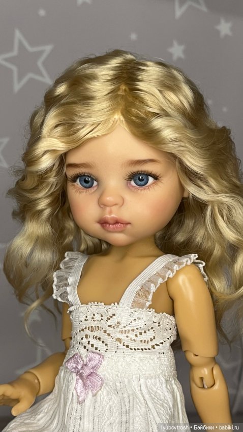 Парик натуральный 8/9 для Паола Рейна и аналогичных кукол , ростом 33см