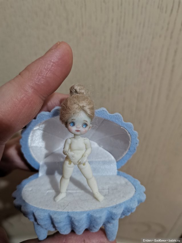Zhenli микро бжд 4 см — Авторские куклы BJD (фото 3)