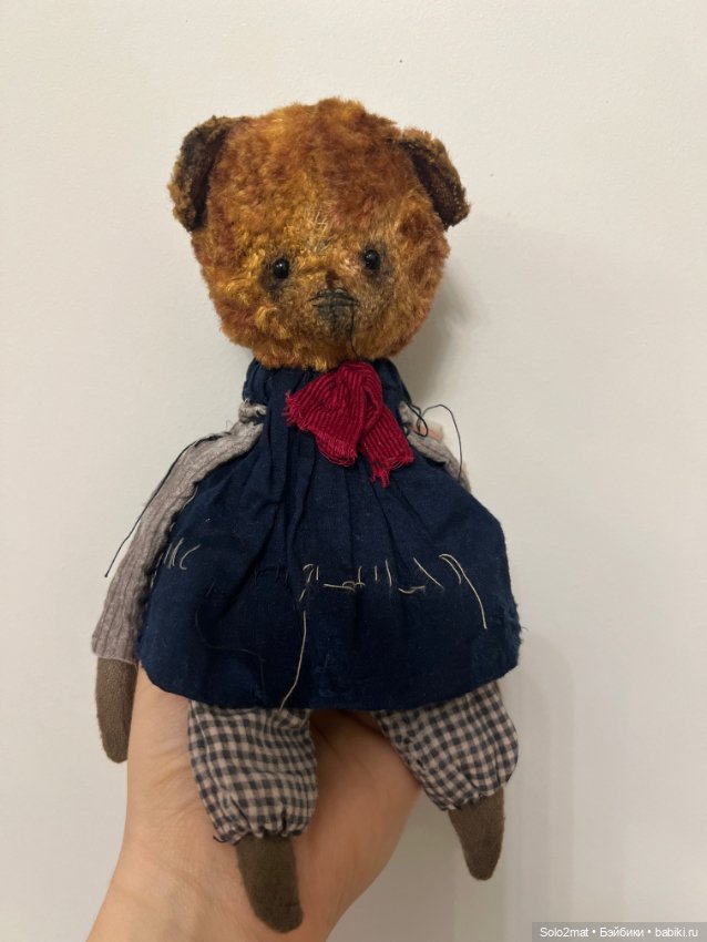 Винтажный мишка тедди — Авторские игрушки