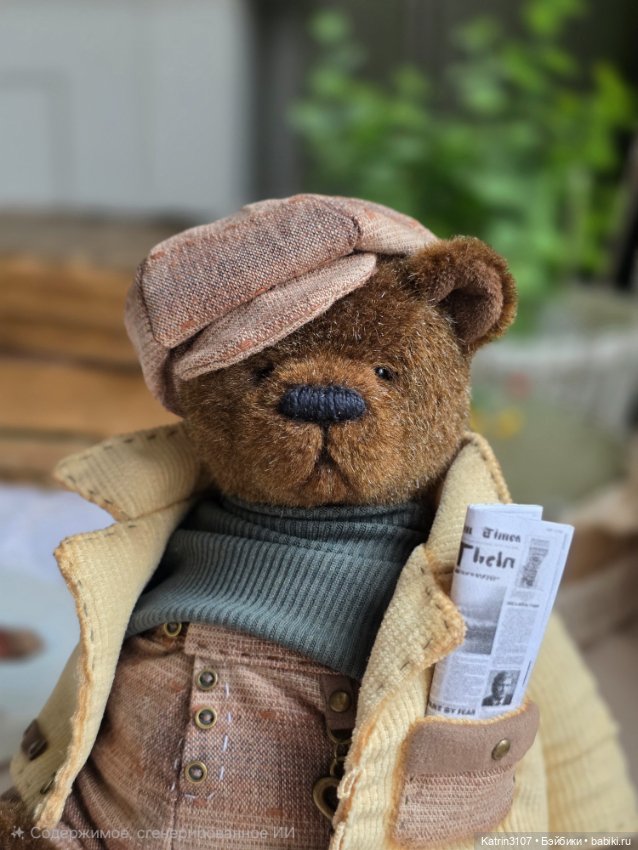 Коллекционный мишка тедди (фото 3)