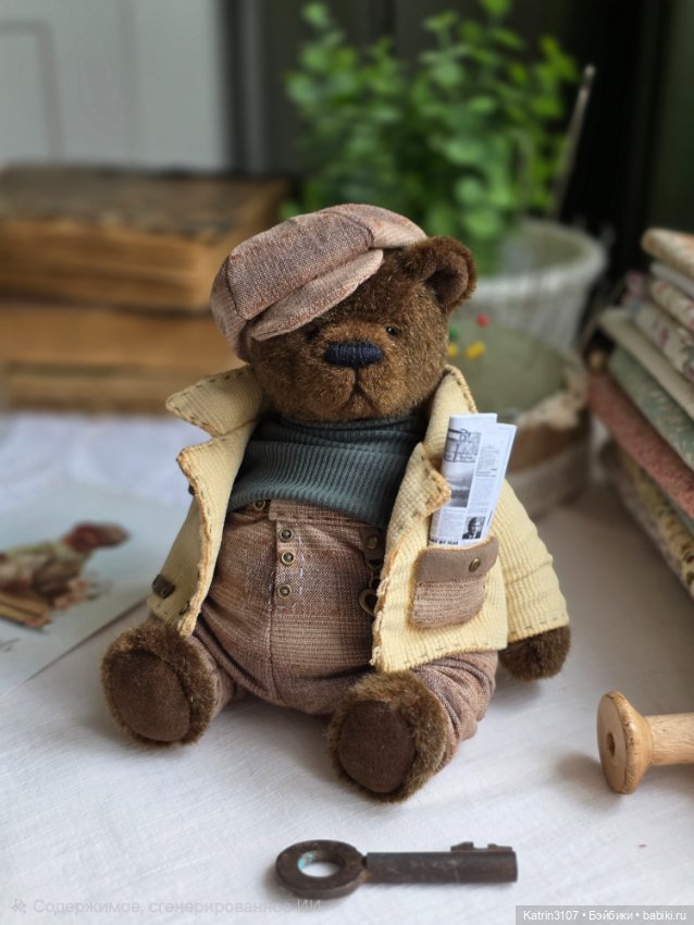 Коллекционный мишка тедди (фото 2)