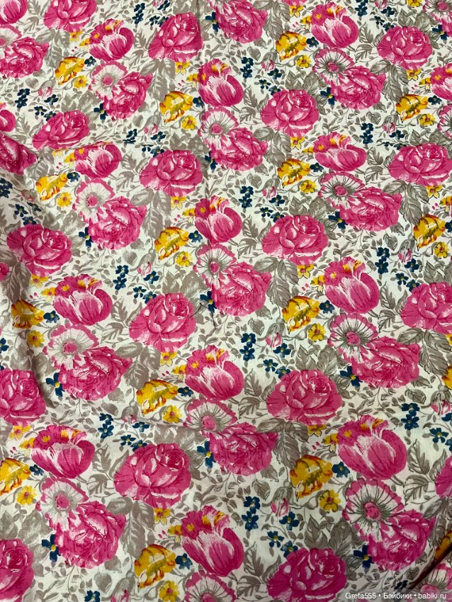 Большой Старинный отрез Сатина , Трехгорной Мануфактуры , новый