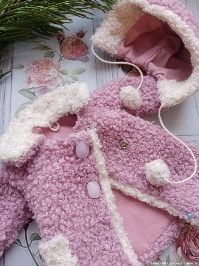 Шубка и шапка для куклы Паолы Рейна (фото 5)