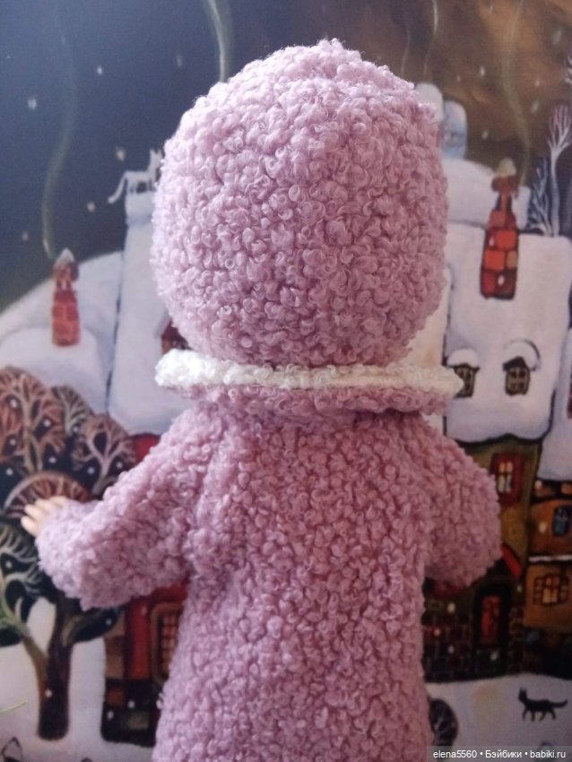 Шубка и шапка для куклы Паолы Рейна (фото 4)