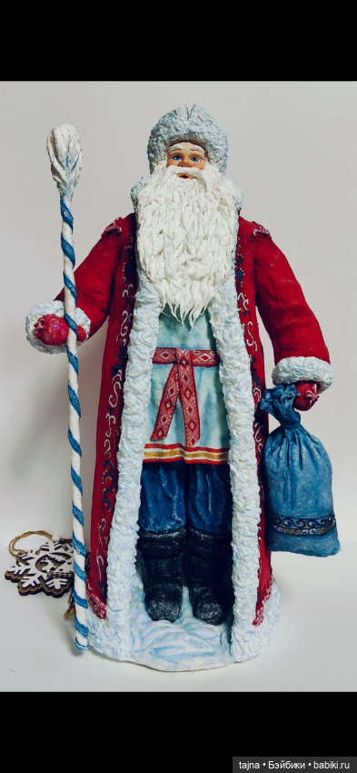 Дед Мороз — Авторские куклы (фото 6)