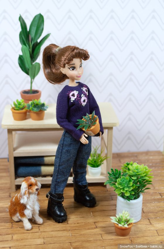 Бадлон "Розочки" для пижамных принцесс, тамагочи, momotail, bjd