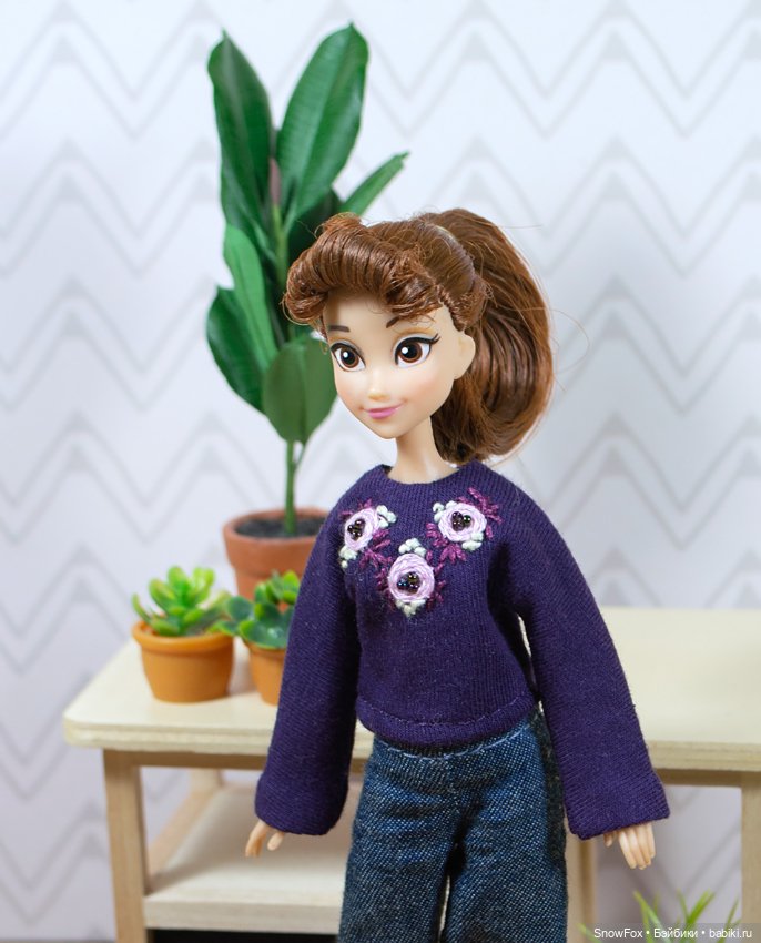 Бадлон "Розочки" для пижамных принцесс, тамагочи, momotail, bjd (фото 4)