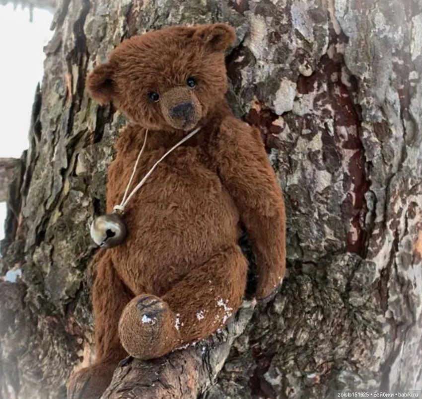 Мишка тедди ручная работа авторский коллекционный (фото 3)