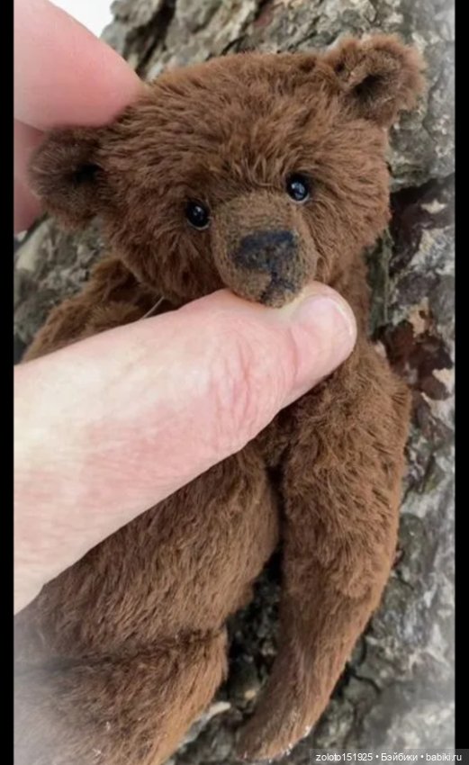 Мишка тедди ручная работа авторский коллекционный (фото 8)