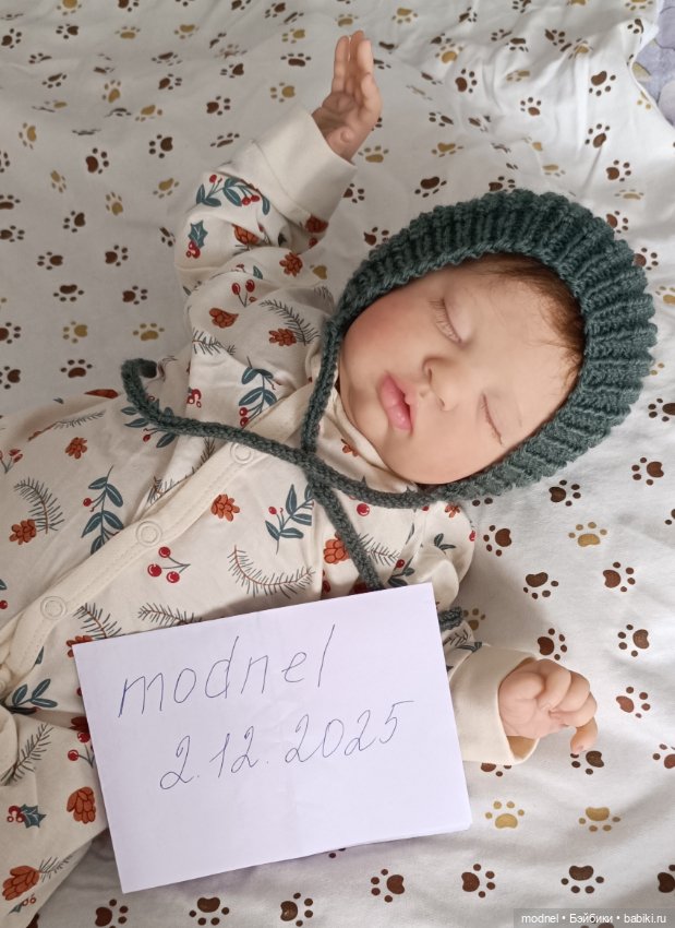 Куколка реборн Teddy от Irina Kaplanskaya (фото 7)