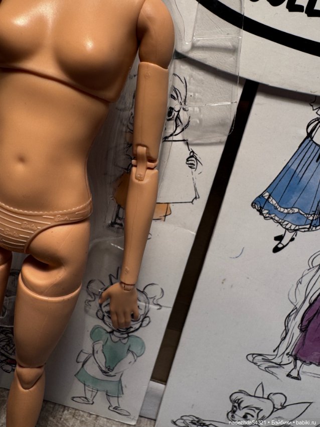 Барби Базовая модель №2 Карл нюд (6) (фото 3)