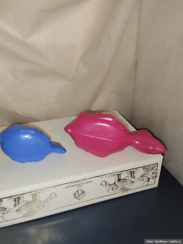 Игрушка СССР Рыбки — Винтажные куклы и игрушки детства (фото 4)