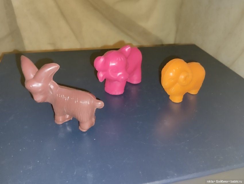 Игрушки СССР Козел, баран и бык