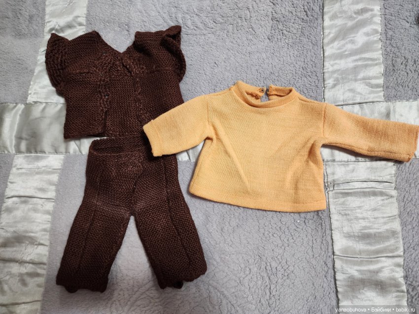 Разная кукольная винтажная одежда (фото 5)