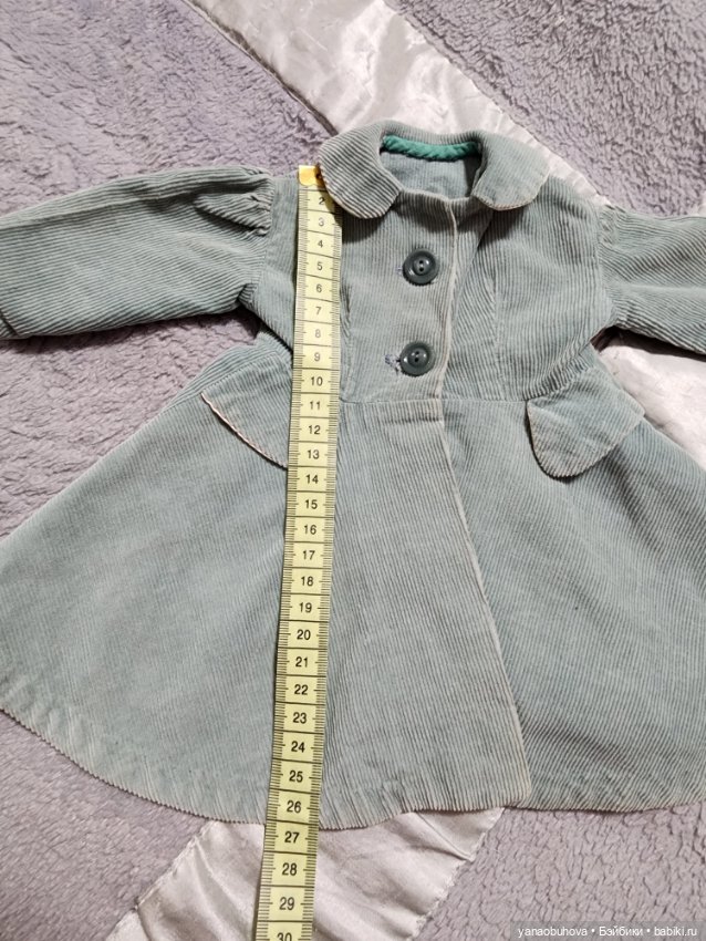 Винтажные пальто для ваших кукол (фото 9)