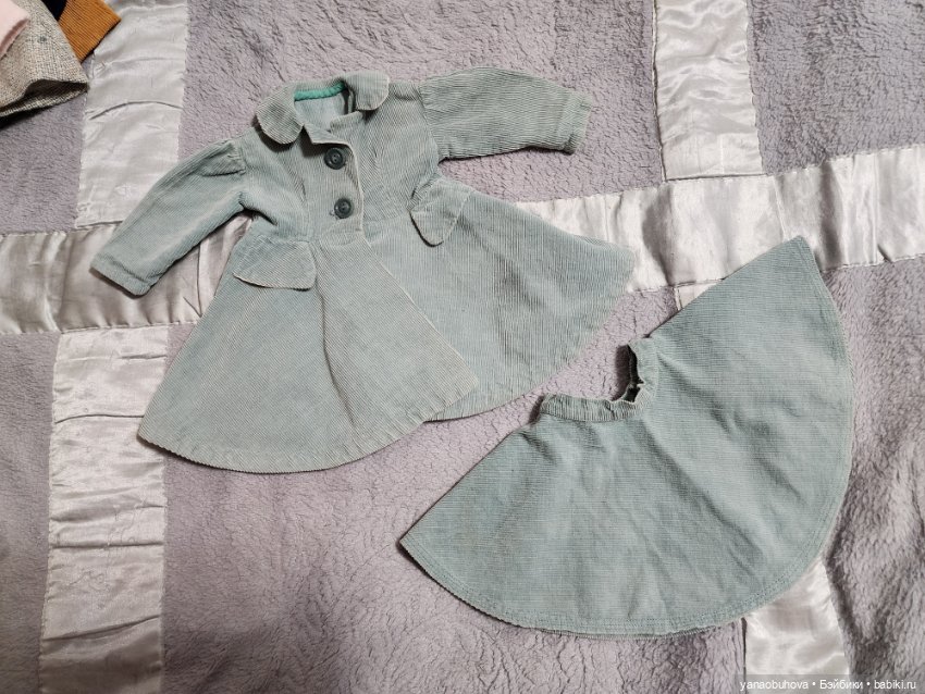 Винтажные пальто для ваших кукол (фото 8)