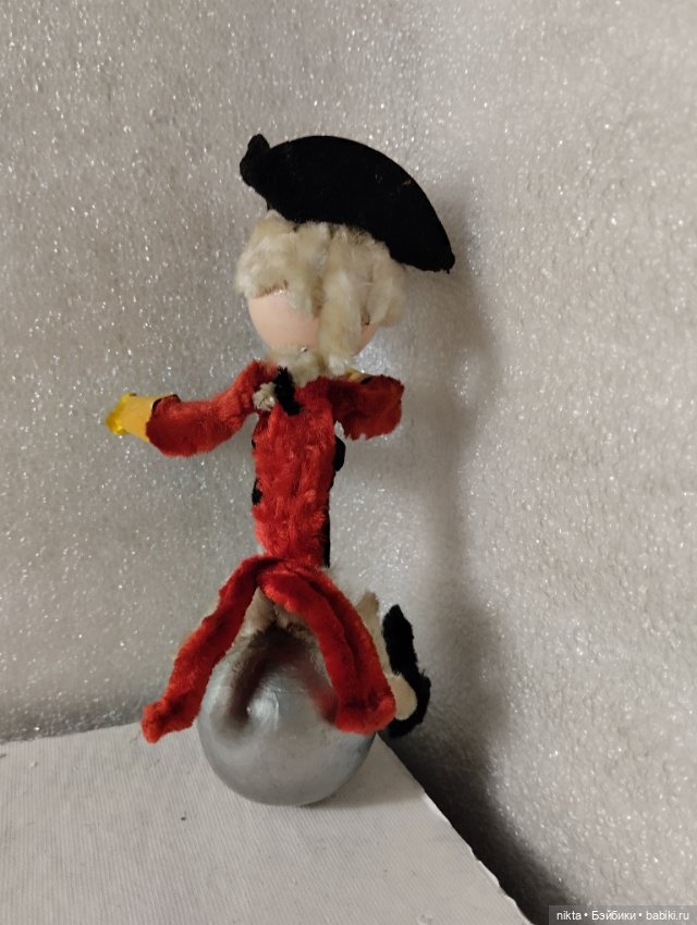 Редкая игрушка ГДР Барон Мюнхаузен на ядре (фото 3)