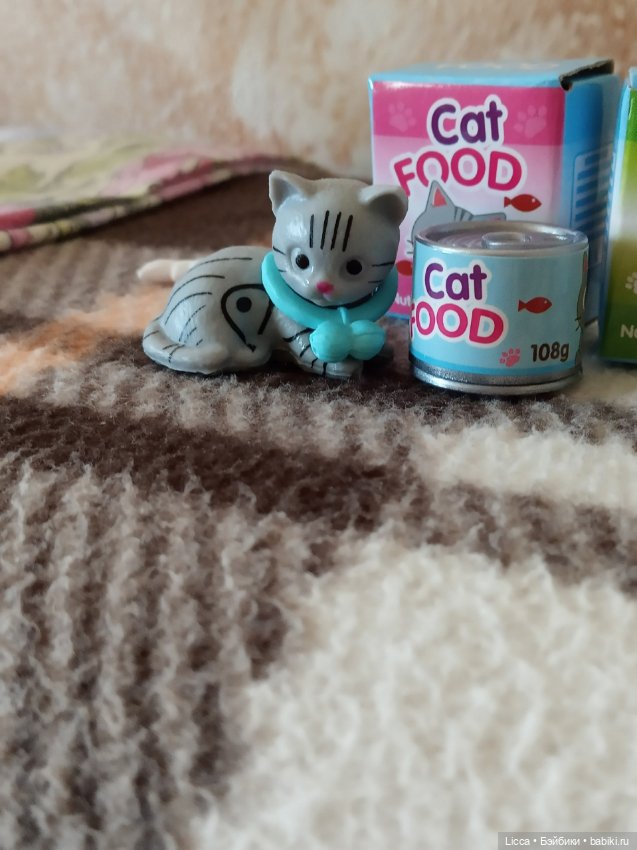 Мини котята разные, игрушки маленькие