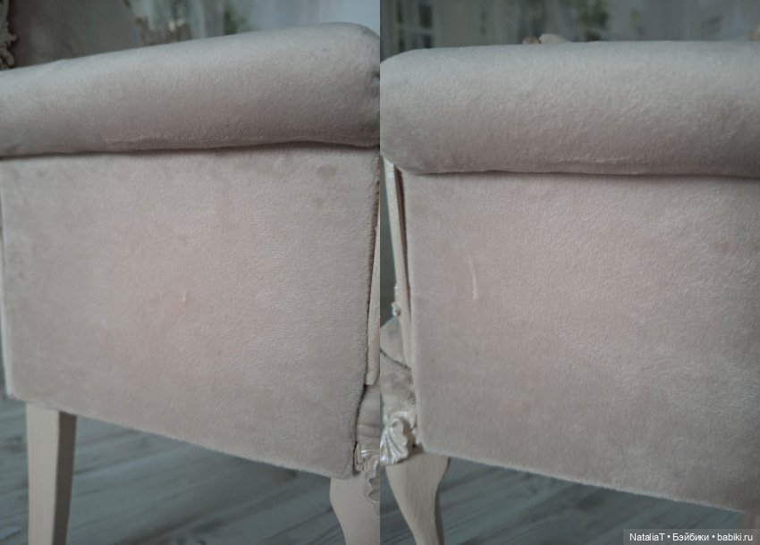 Диван с двумя подушками для кукол bjd 1/3 (фото 7)