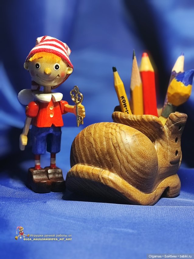 Мини Буратино — Авторские игрушки (фото 6)