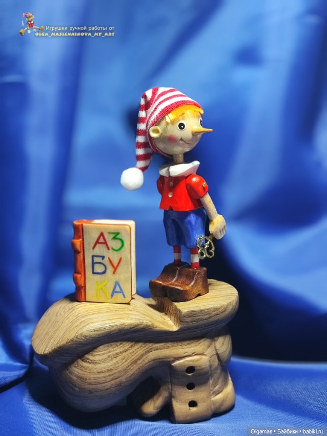 Мини Буратино — Авторские игрушки (фото 2)