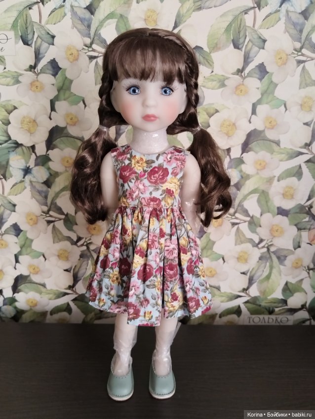 Парик р 8-9. Парик для Руби Ред и др куколок